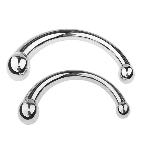 Double Anal Elegant Steel Ended Stainless 5858 Hook 0825